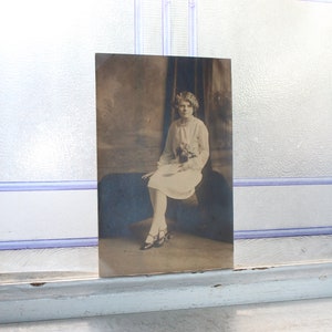Vintage Photograph of a Young Girl