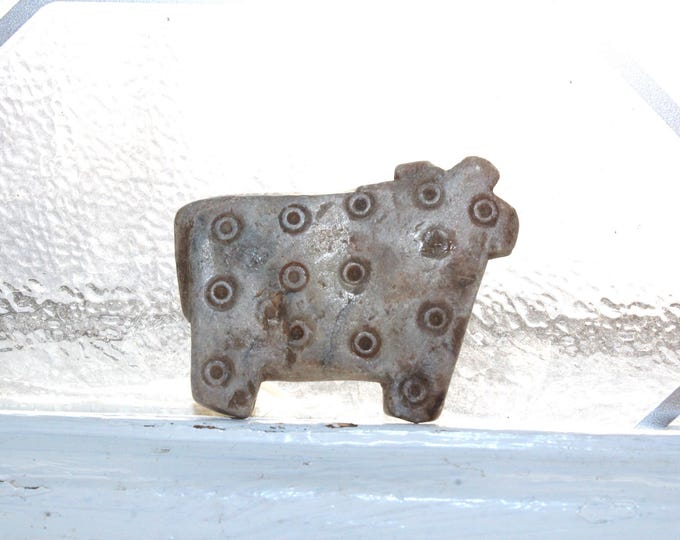 Antique Carved Stone Cow Jemdet Nasr period 3300–3000 BC Iraq