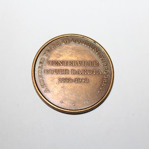 Vintage 1983 Centerville South Dakota Centennial Coin Token