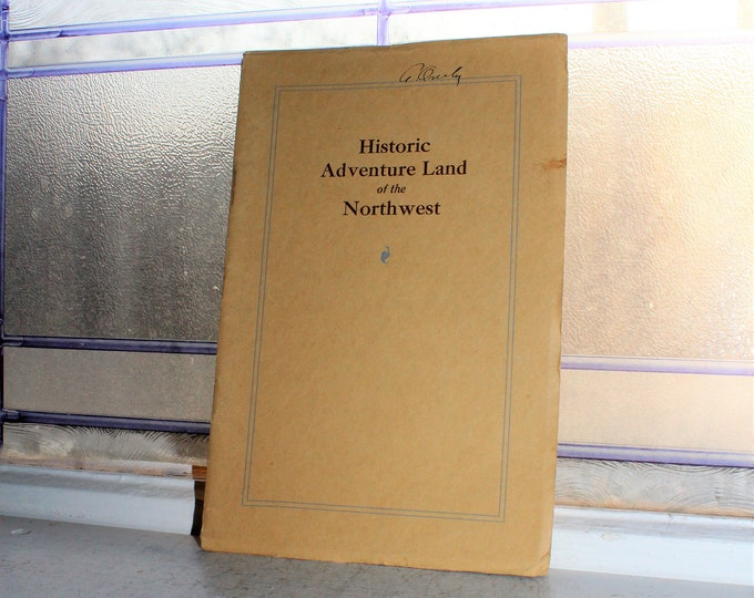 Great Northern Railway Souvenir Book Historic Adventure Land of the Northwest