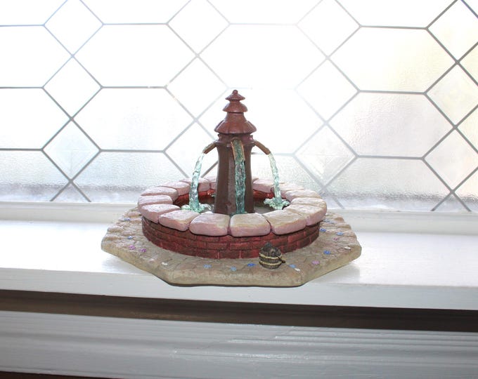 Vintage Beauty and The Beast Dreaming of a Great Wide Somewhere Fountain