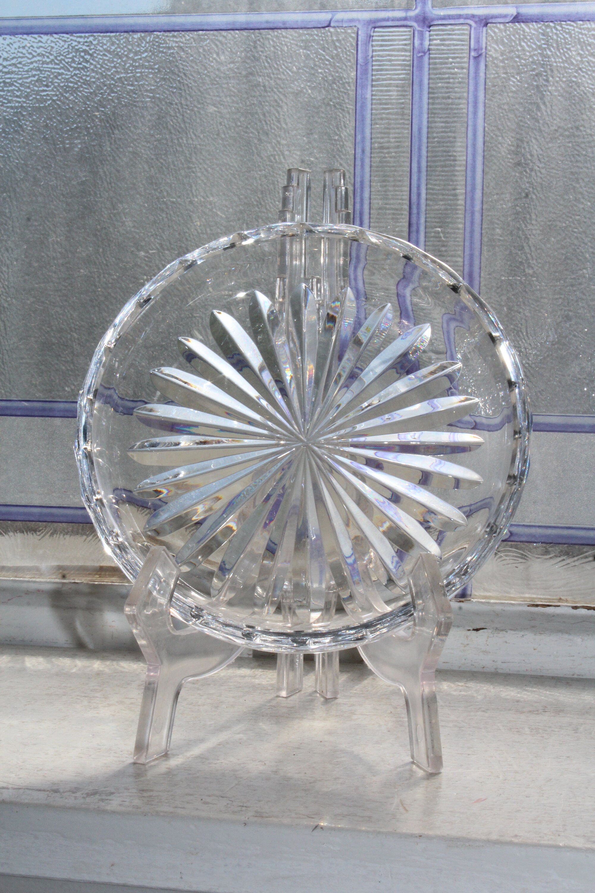 Waterford Crystal Wine Bottle Coaster