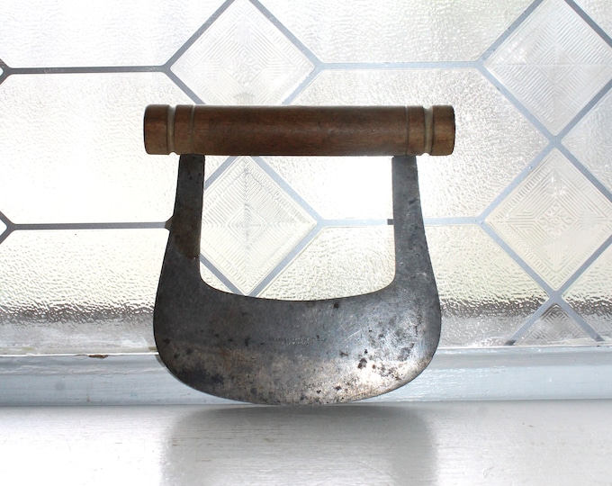 Antique Hand Forged Kitchen Chopper Rustic Farmhouse Decor