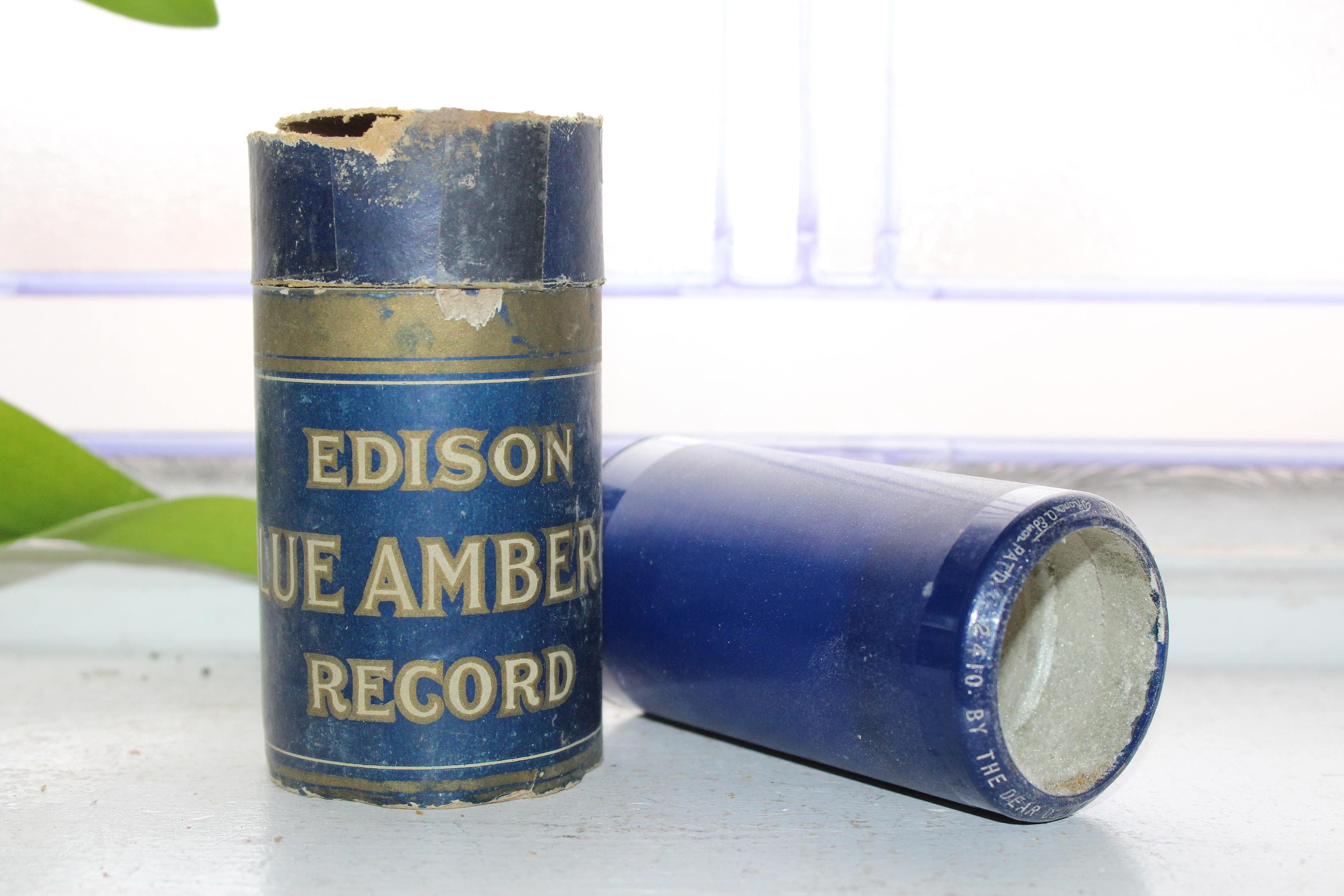 Antique Edison Cylinder Record 2410 By The Dear Old River Rhine