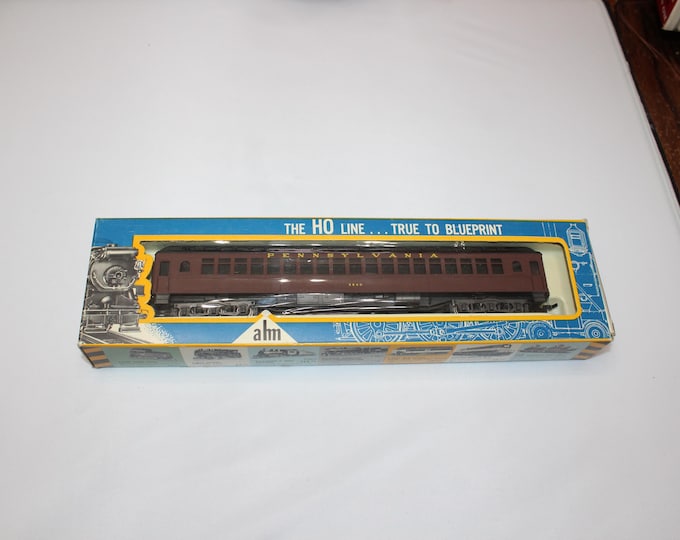 Vintage AHM  HO Scale Rivarossi PRR Coach Train Car 6274