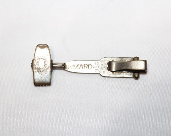 Antique Wizard Cheat Cuff Clip - A Card Cheat or Magic Trick Tool From The Past!