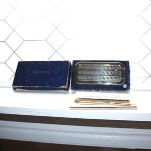 Antique Rolls Razor with Original Accessories Instructions Case and Box