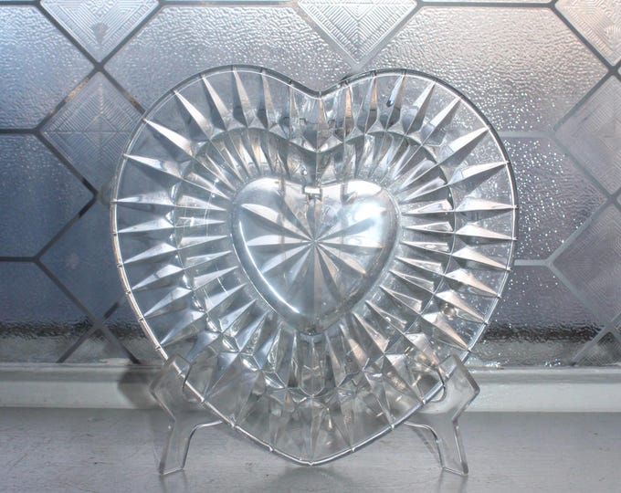 Mikassa Desire Glass Heart Candy Dish