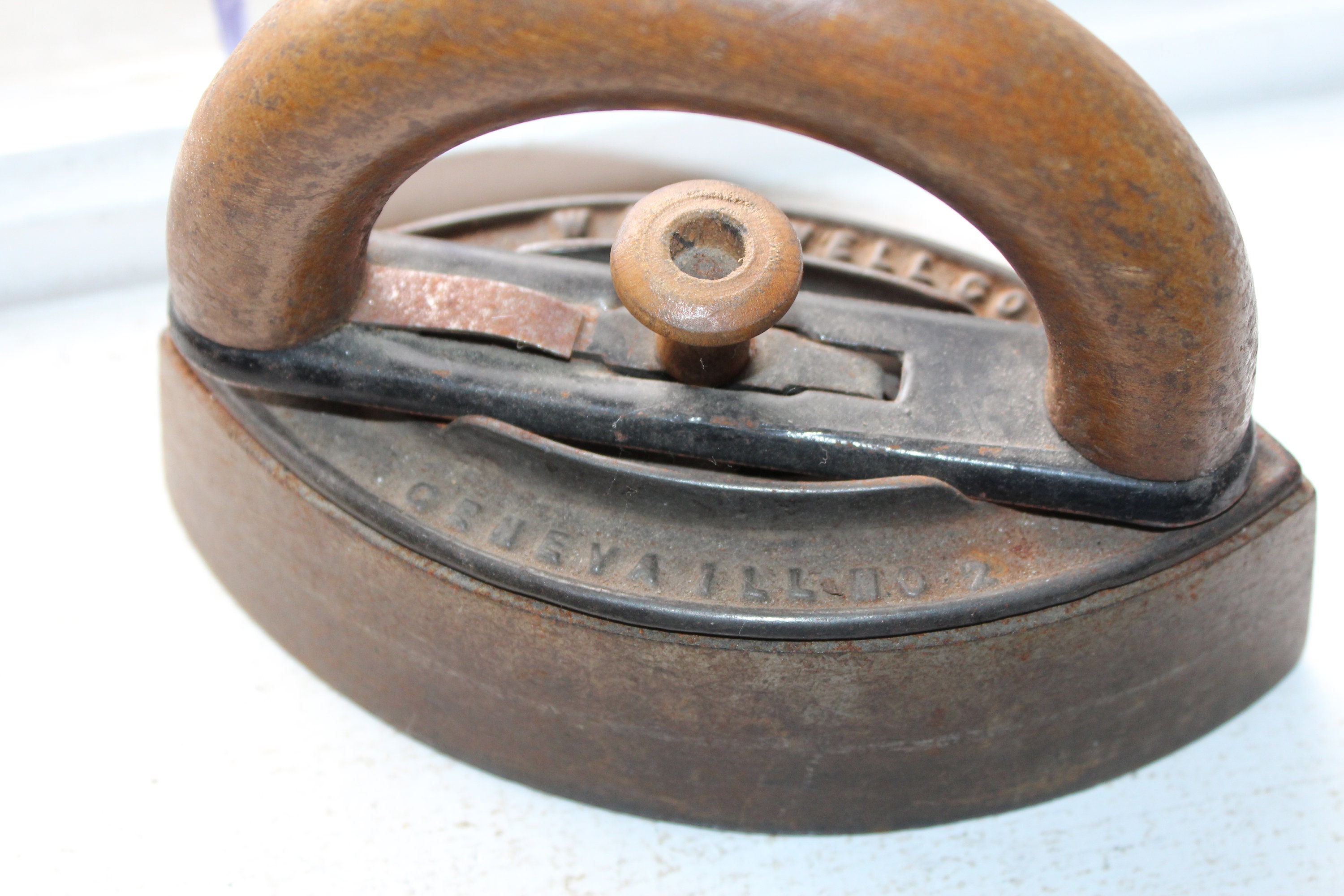 Antique Sad Iron by Howell Laundry Room Decor