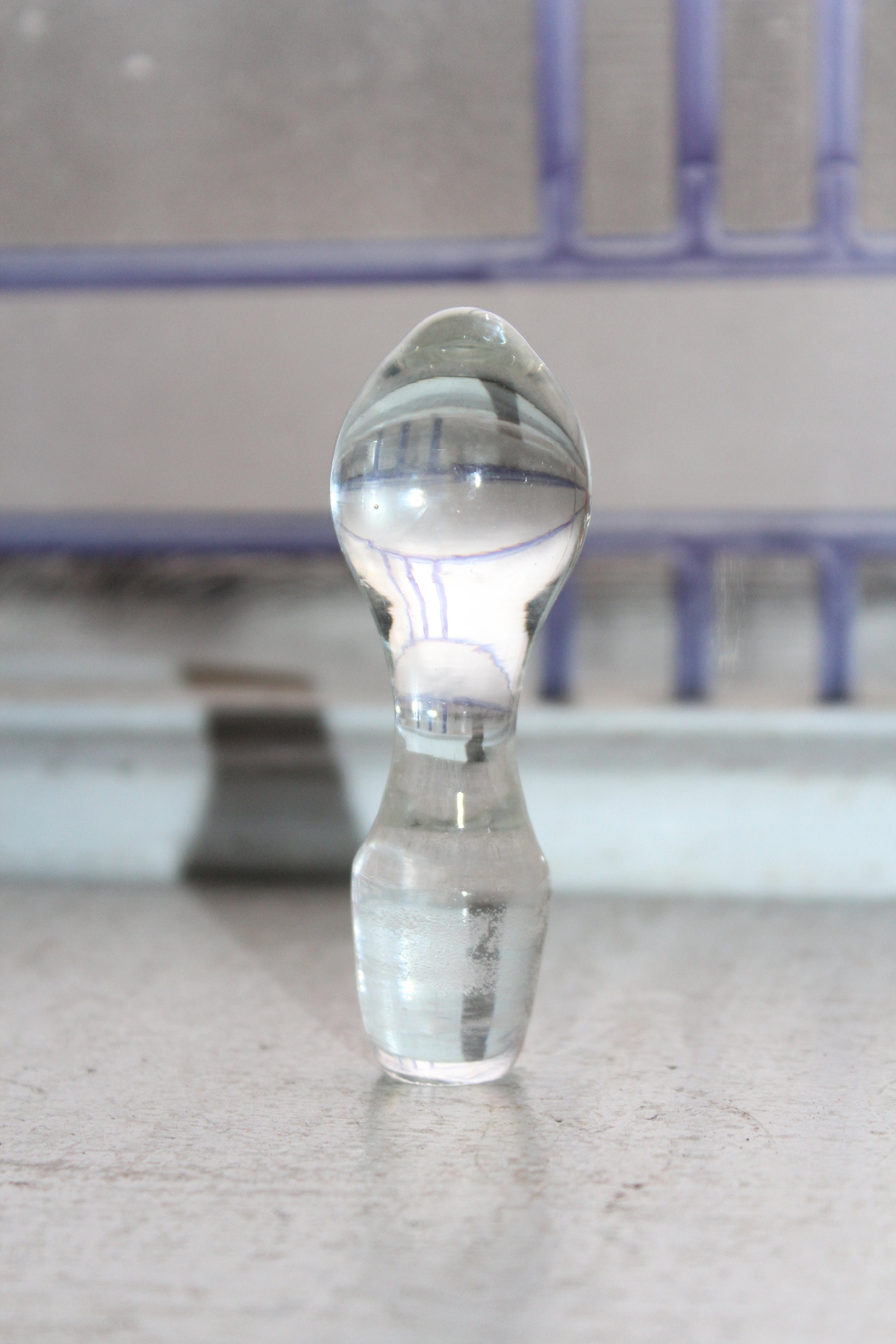 Vintage Crystal Bottle Stopper Liquor Decanter Lid