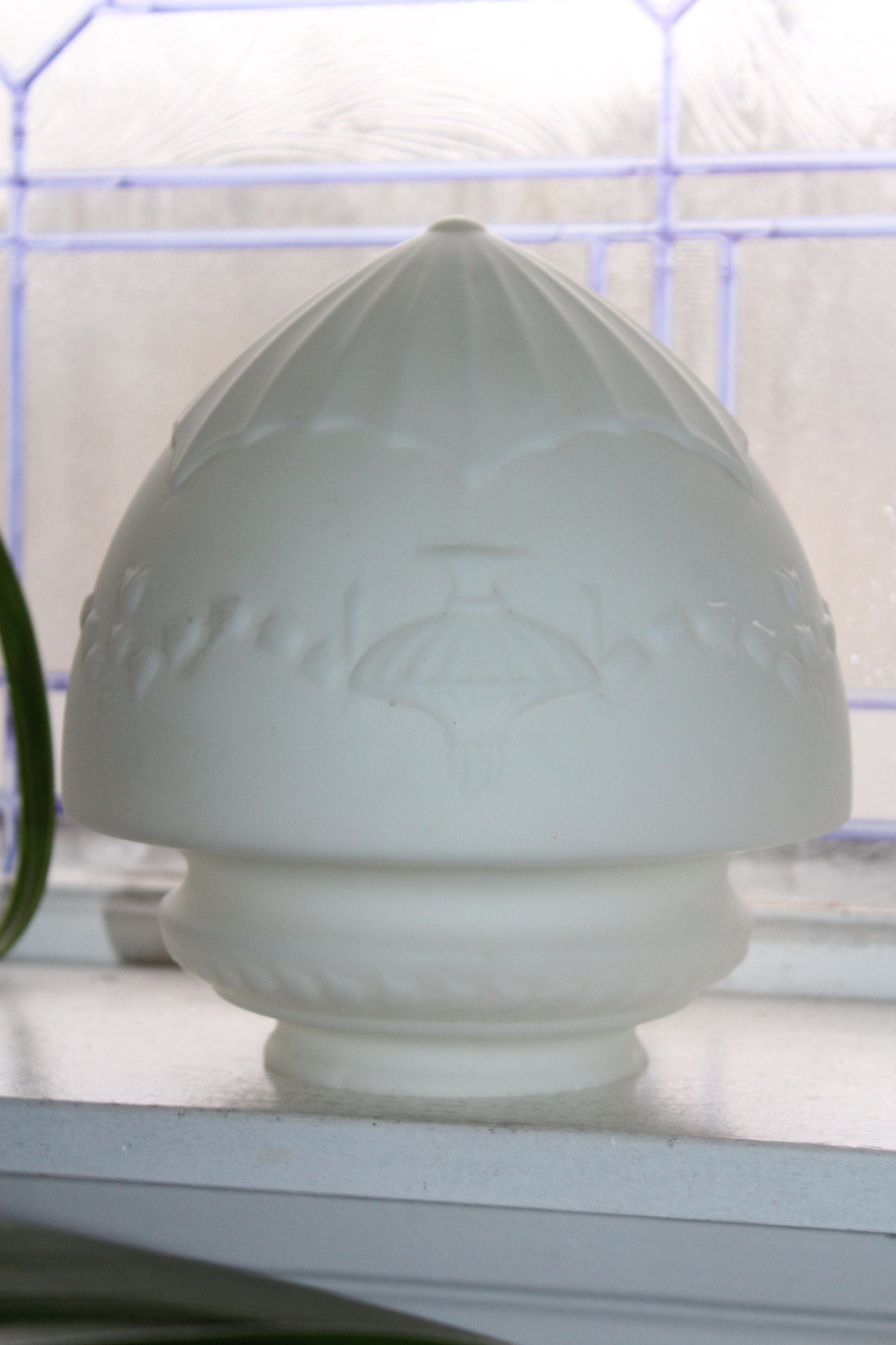 Victorian Acorn Ceiling Light Globe Antique 1800s