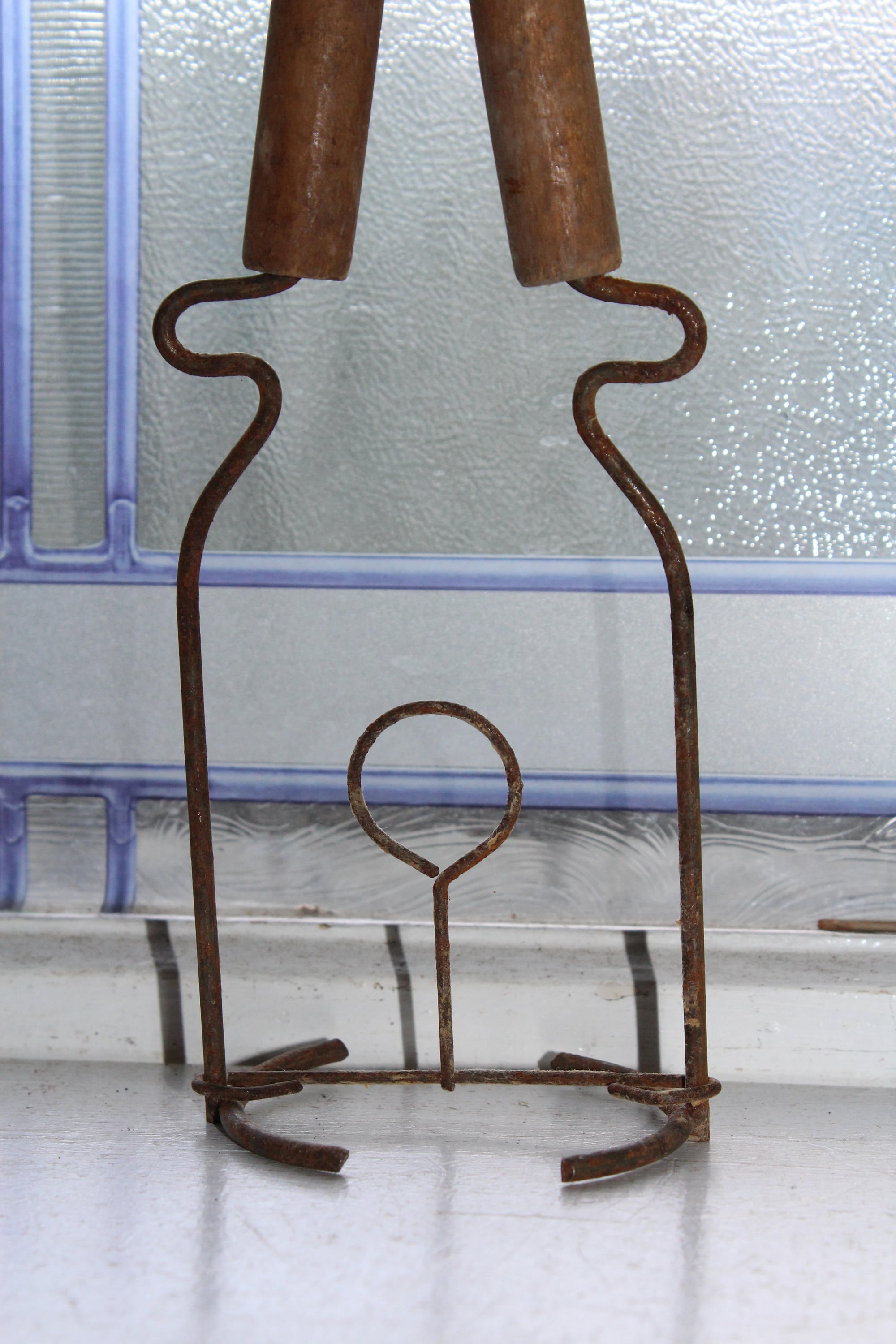 Vintage Canning Jar Lifter 1940s Wood and Wire