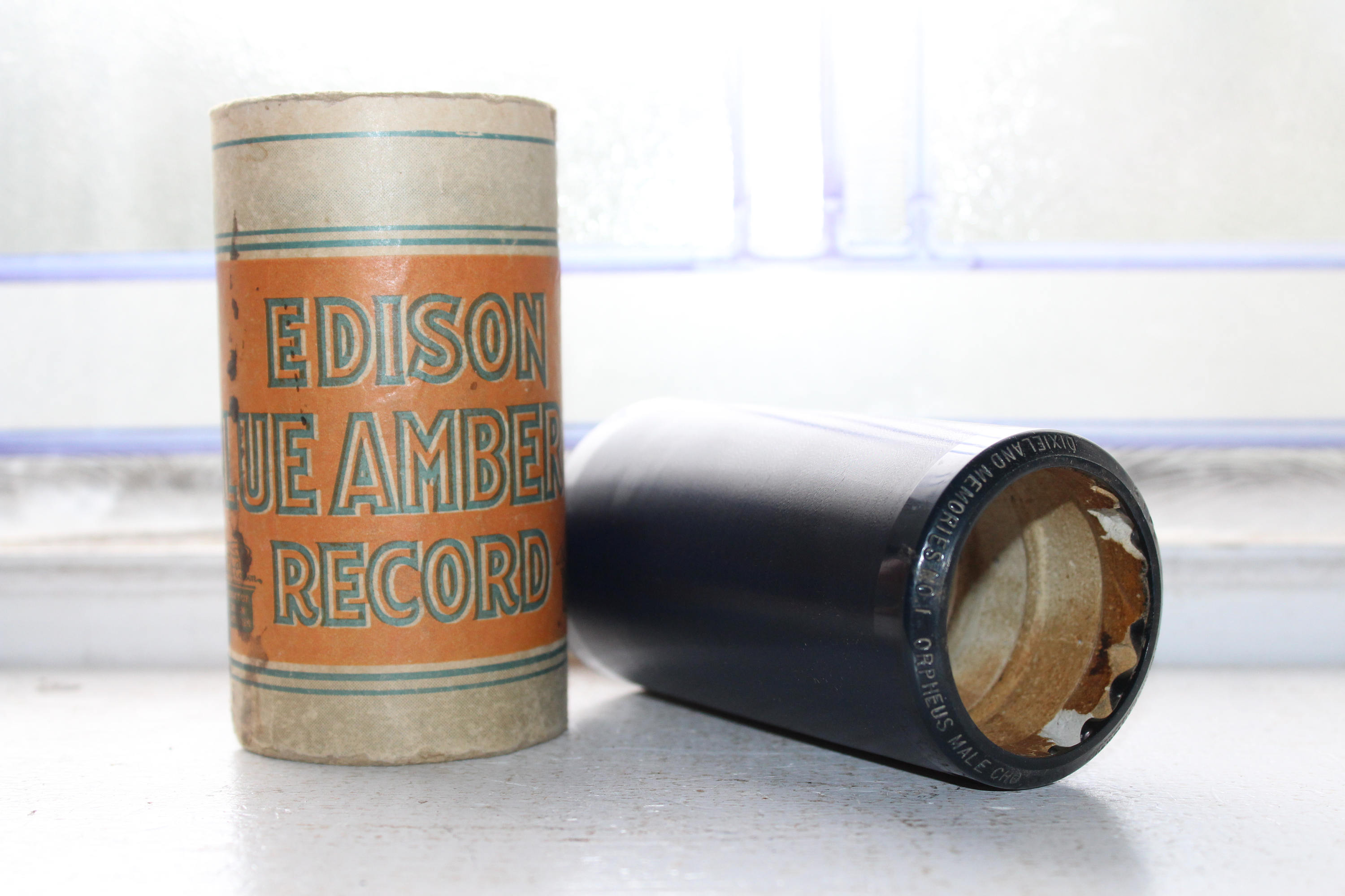 Antique Edison Cylinder Record 3412 Dixeyland Memories No 1 Phonograph
