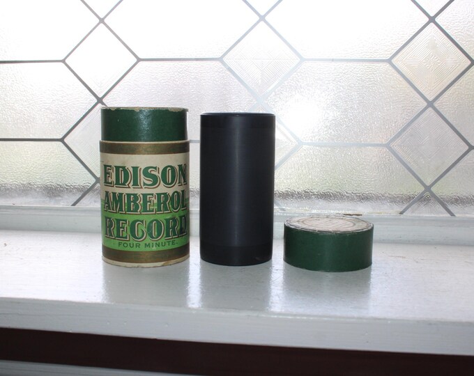 Antique Edison Amberol Cylinder Record 775 Any Girl Looks Good In Summer