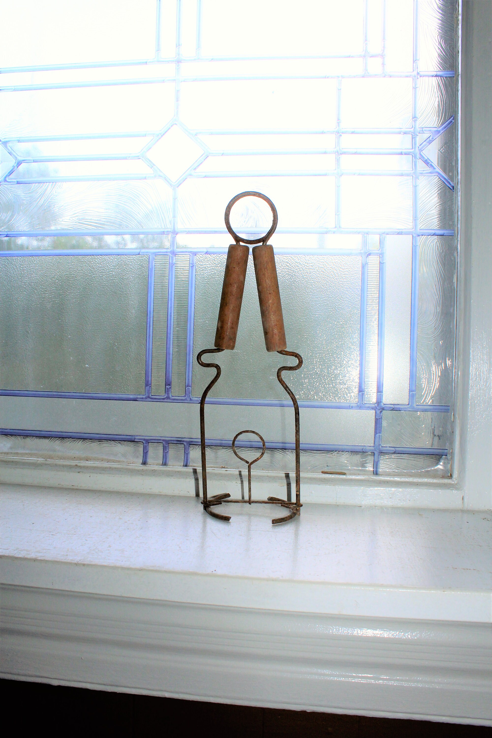 Vintage Canning Jar Lifter 1940s Wood and Wire