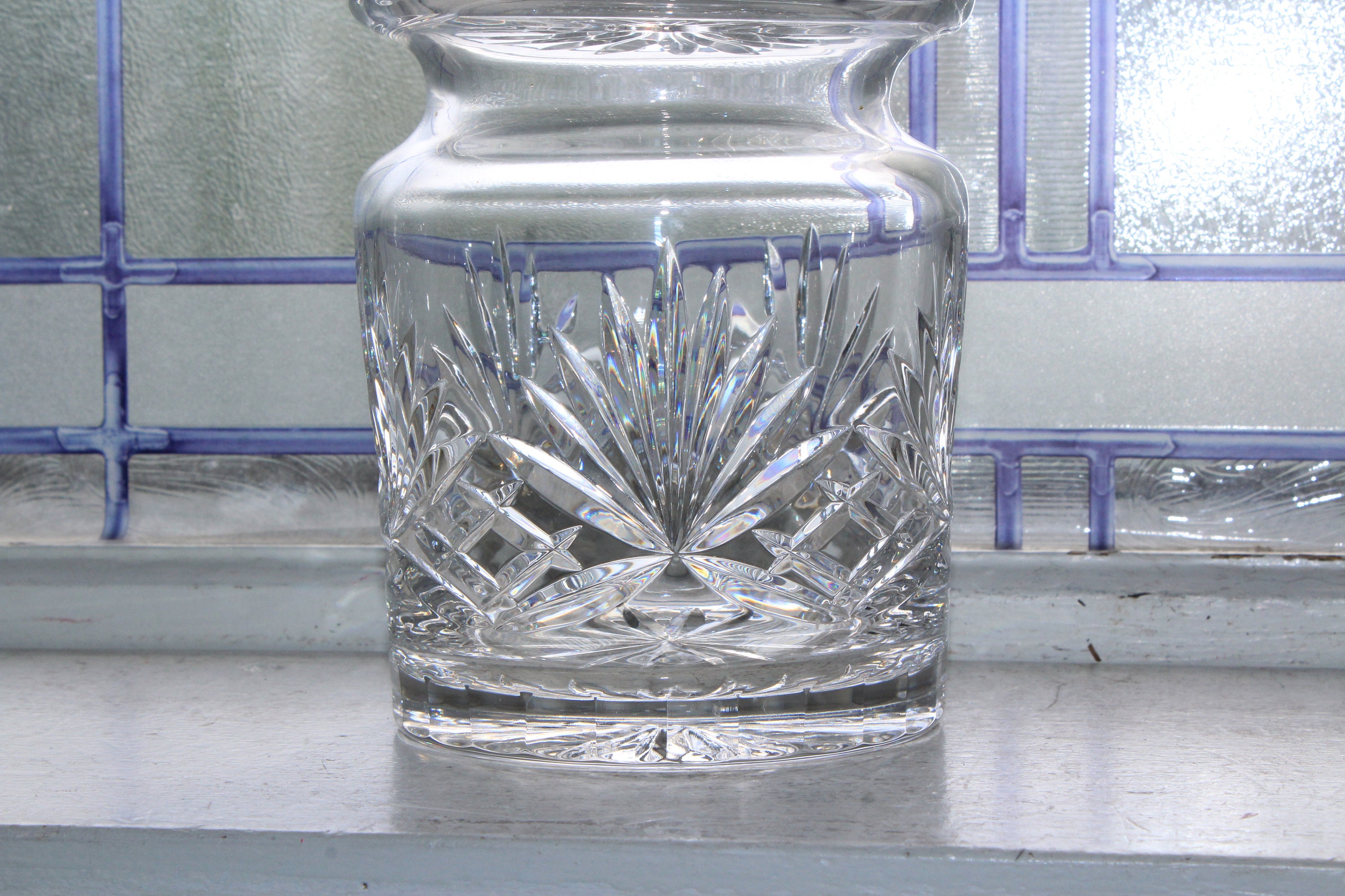 Rogaska Crystal Candy Dish with Lid Biscuit Jar