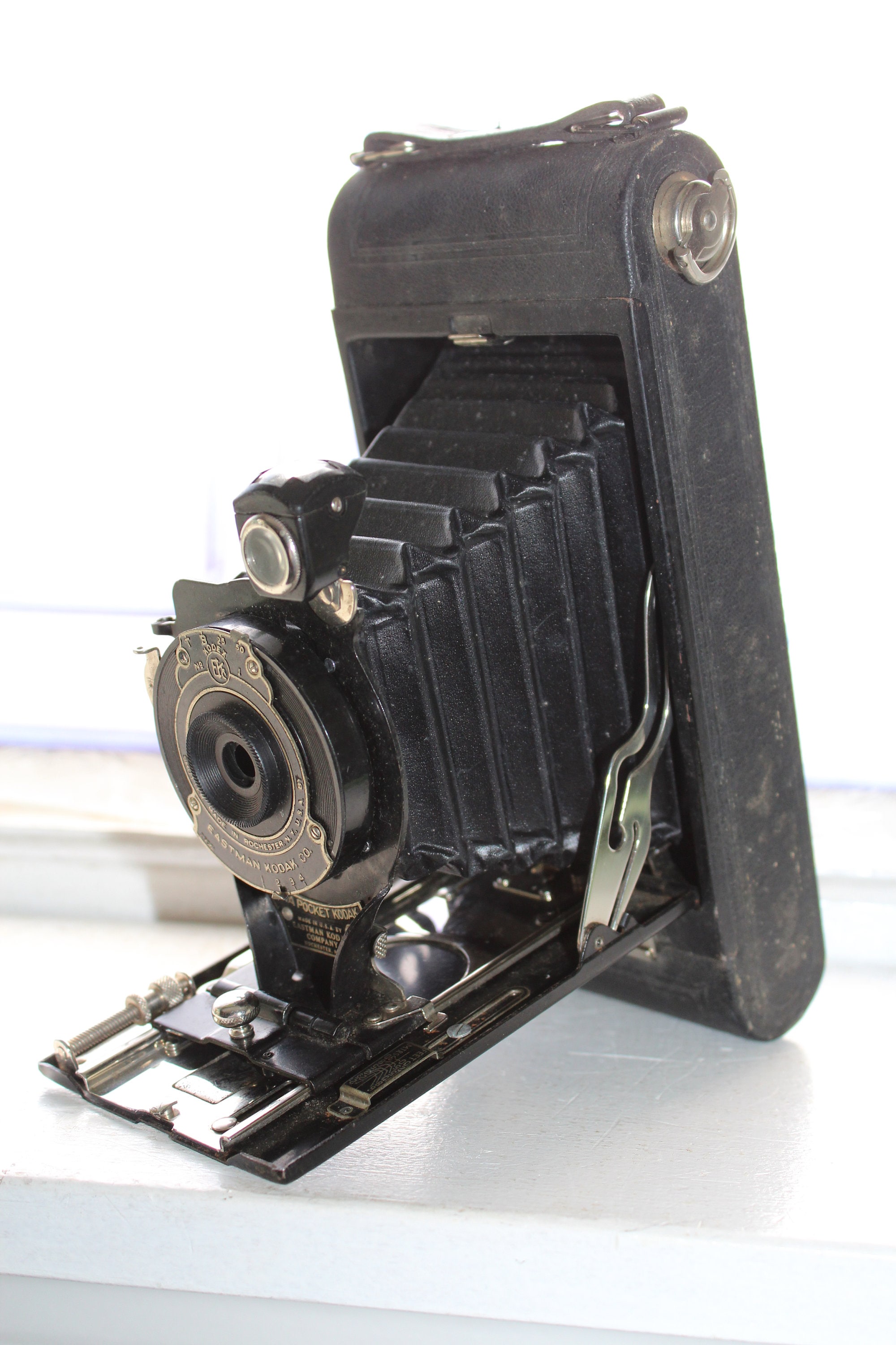 Vintage Folding Camera Kodak 1A Pocket Model Steampunk Decor