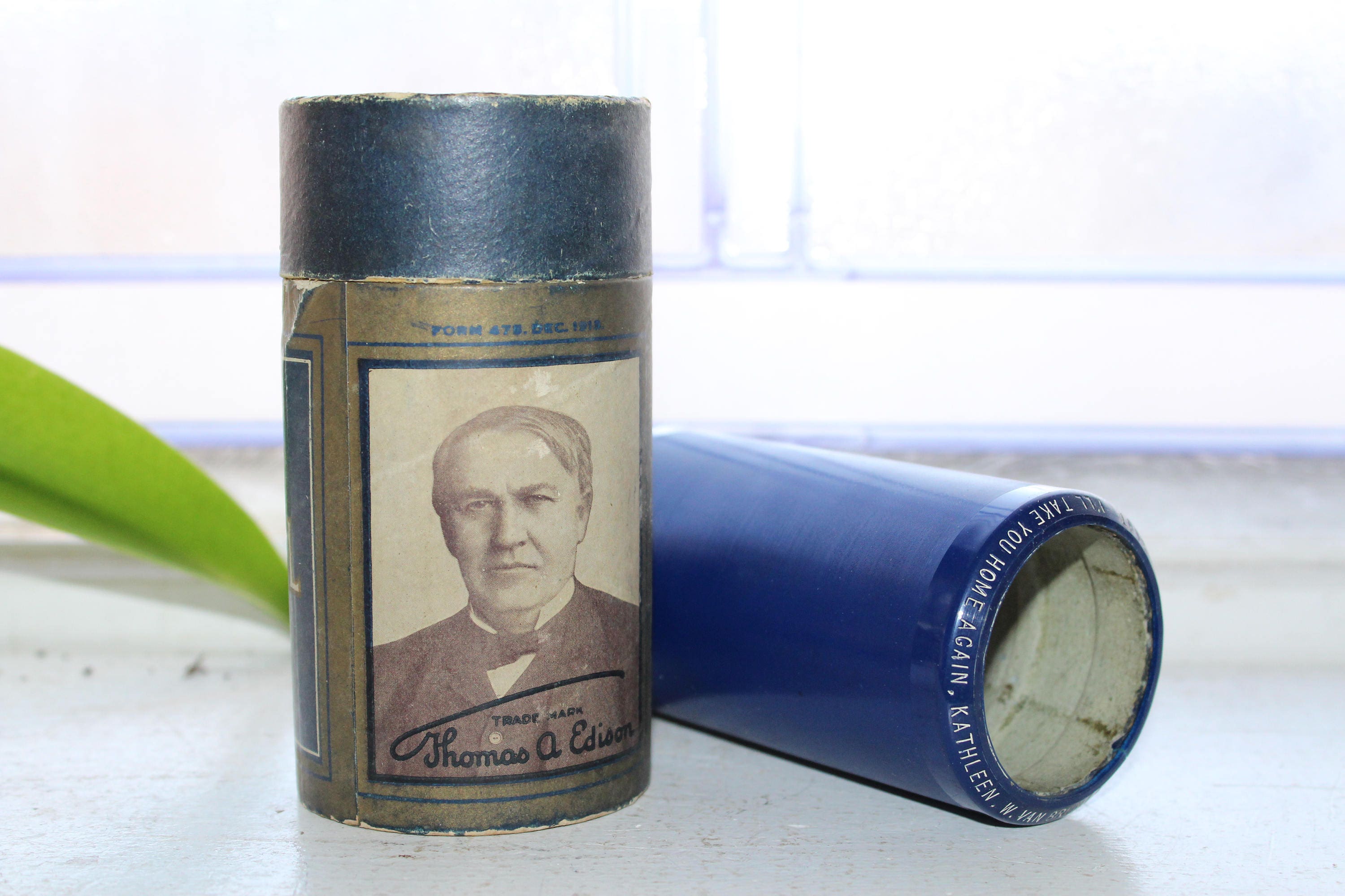 Antique Edison Cylinder Record 2987 I'll Take You Home Again Kathleen