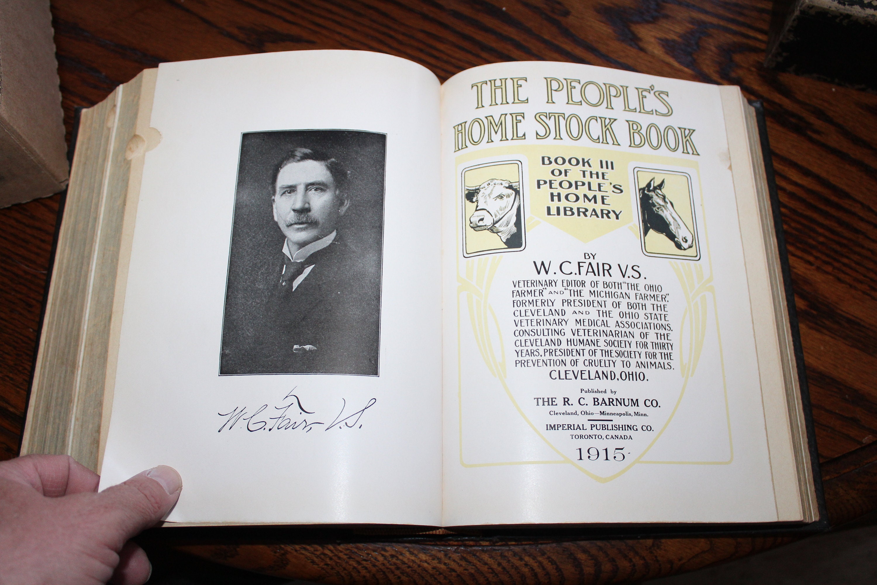The People's Home Library Antique 1915 Cookbook and More