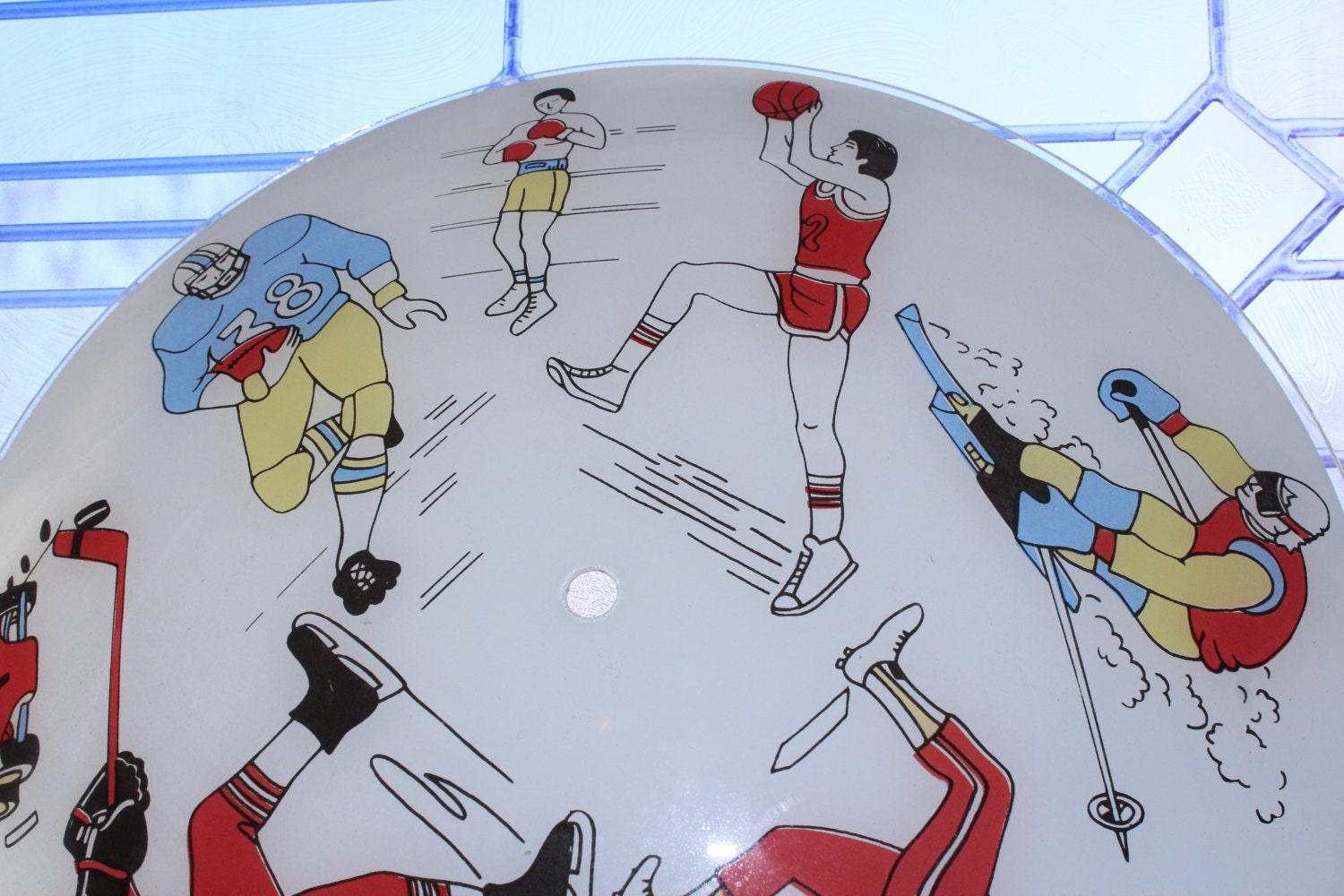 Vintage Sports Ceiling Light Shade