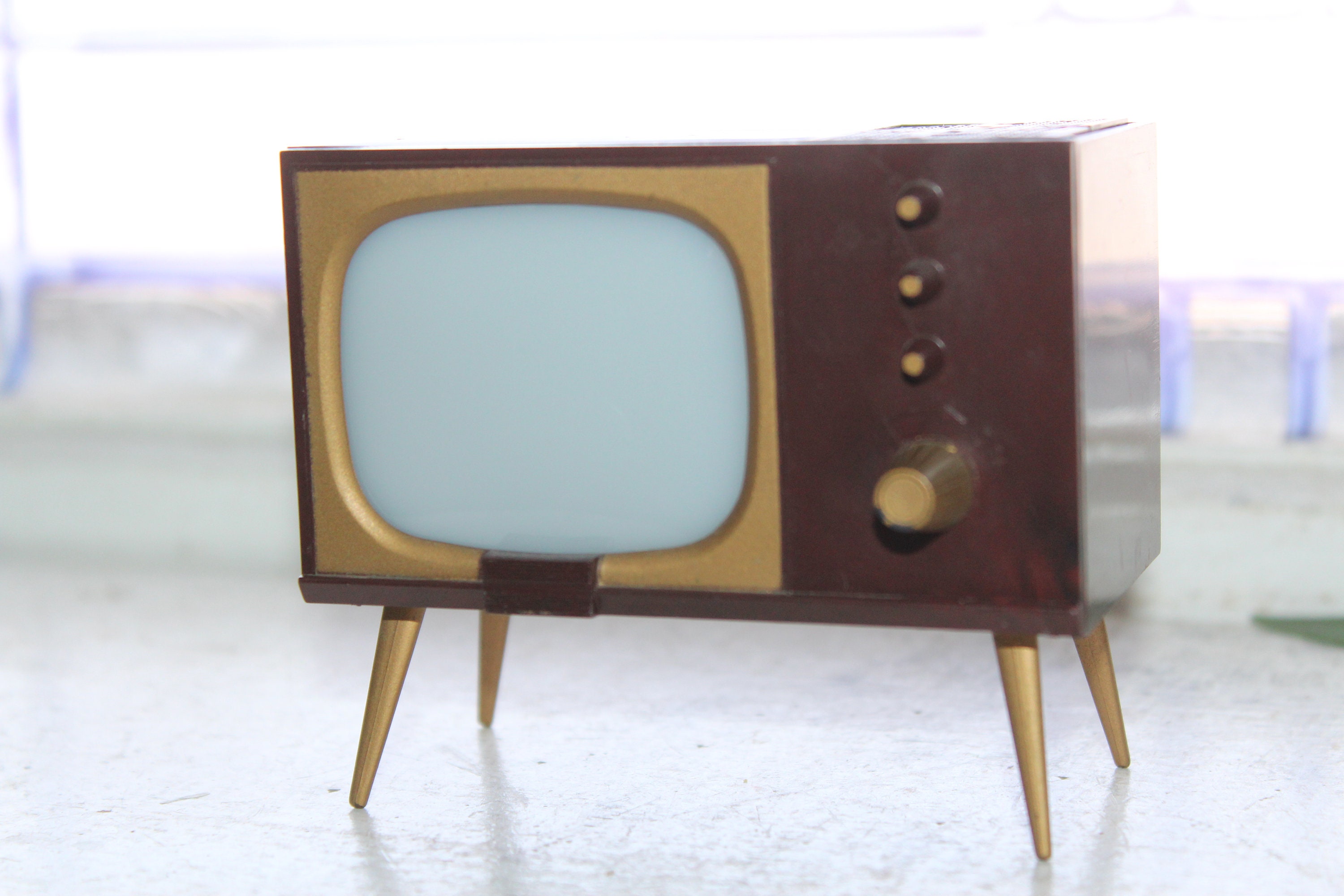 Vintage Television Salt and Pepper Shakers