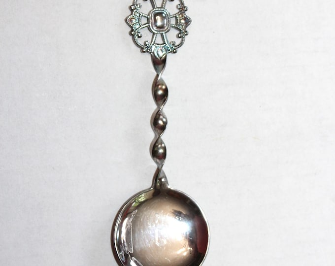 Vintage Norwegian Silverplate Kings Cross Spoon 60 Gr Norway