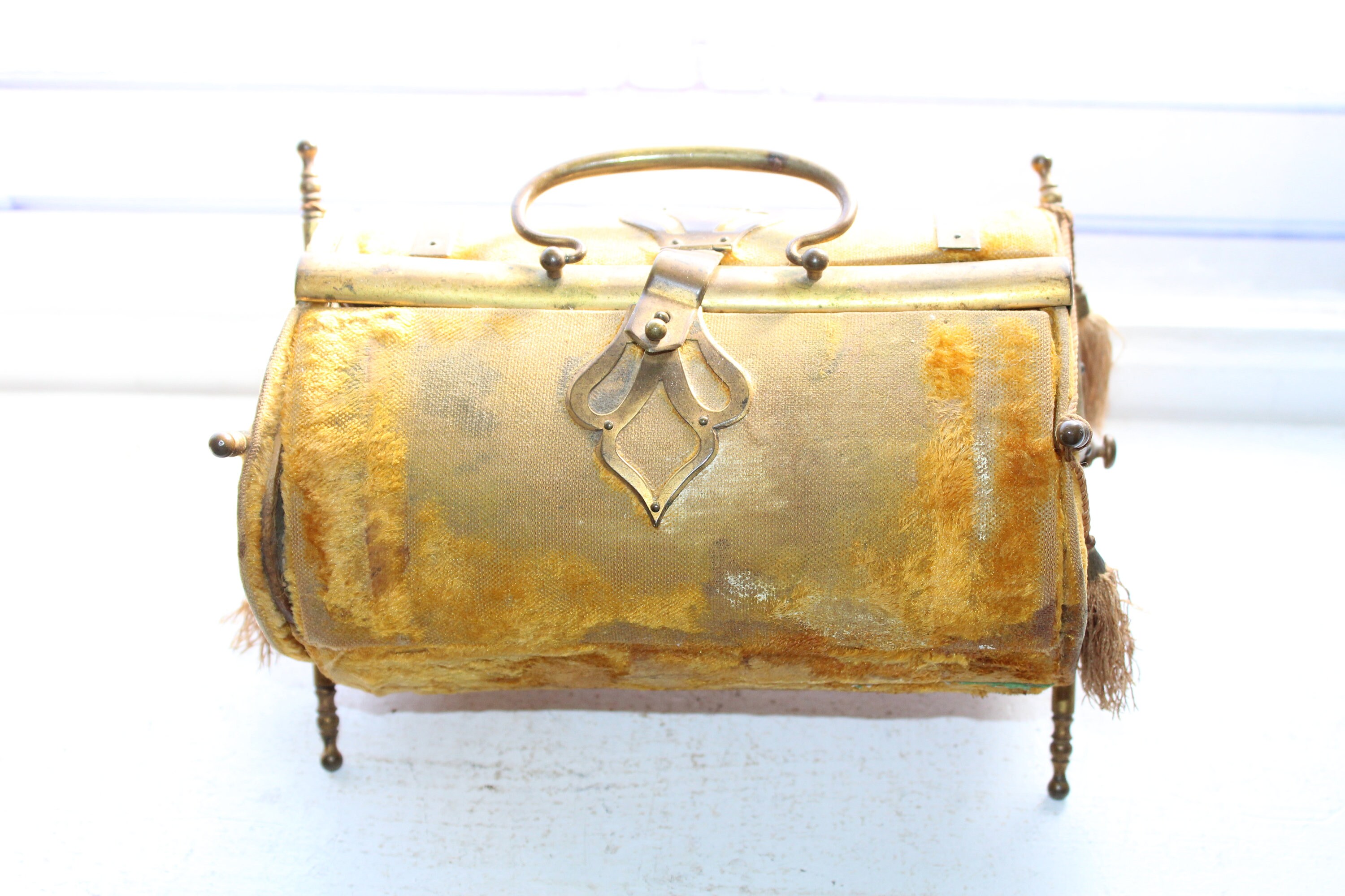 Antique Victorian Purse 1800s Steampunk Accessory