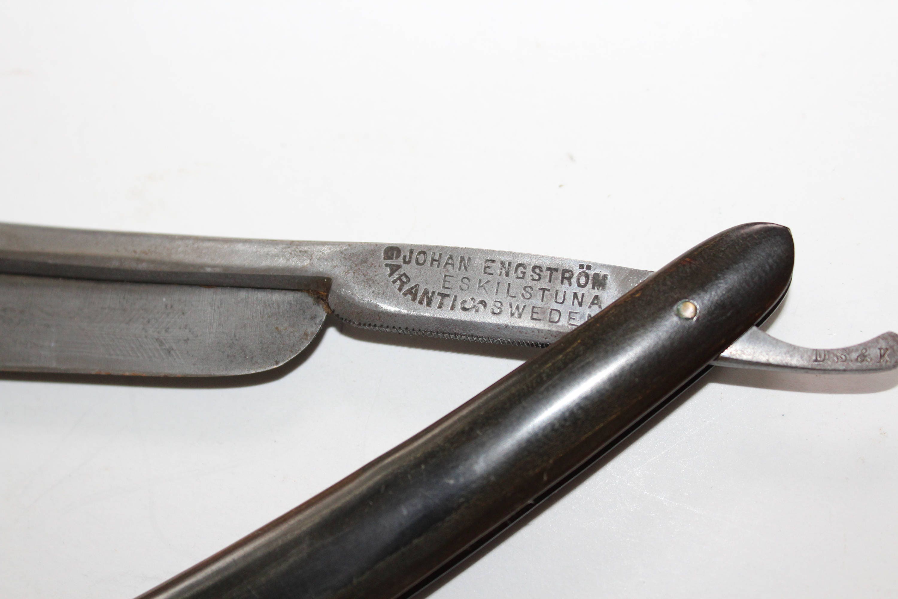 Antique Straight Razor Johan Engstrom Eskilstuna Circa 1800s