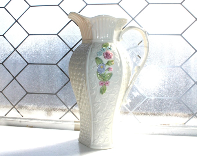 Vintage Irish Belleek Millennium Collection Pitcher