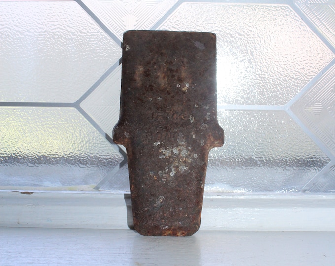 Antique Jetco Cast Iron Axe Head or Scraper