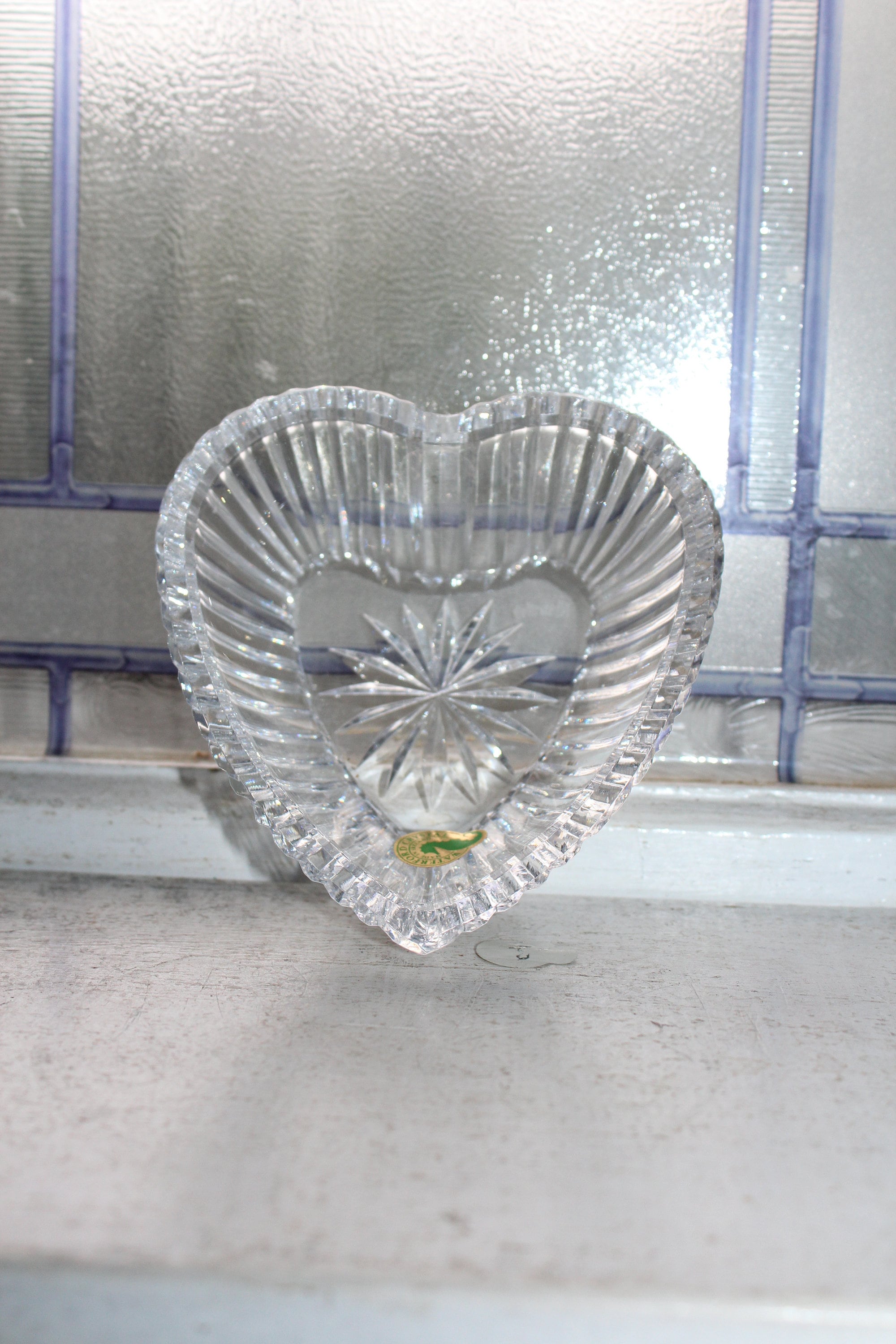 Waterford Crystal Heart Candy Dish