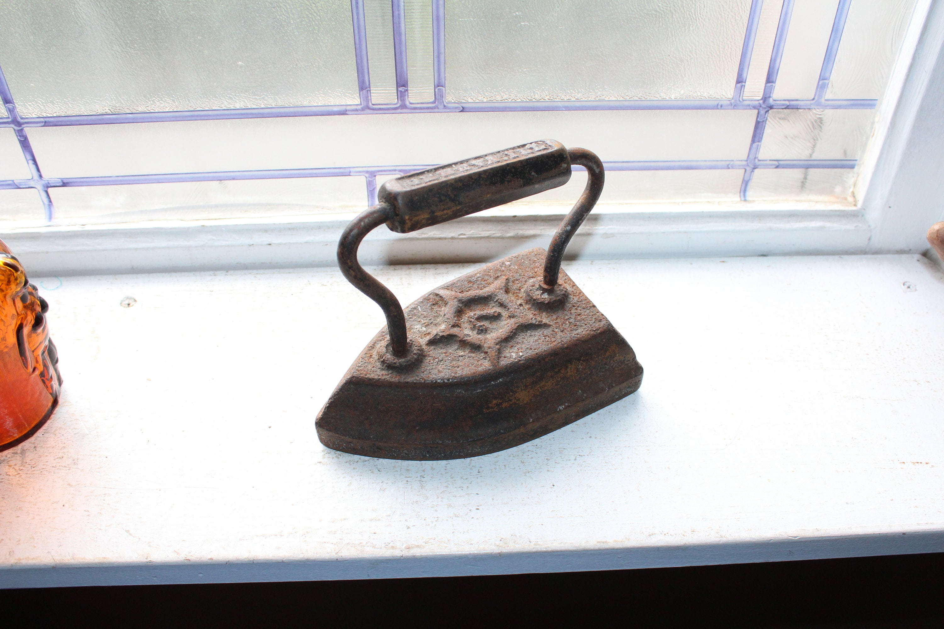 Vintage Sad Iron Tailor's Flat Iron Circa 1800s Laundry Room Decor