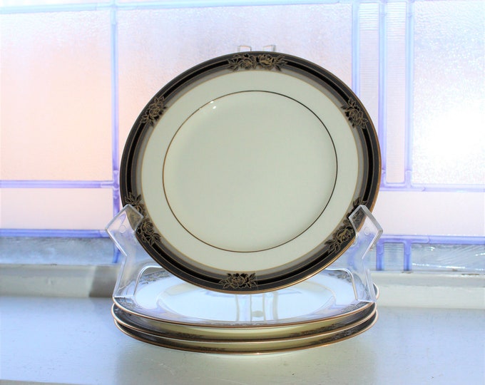 4 Noritake Spell Binder Bread and Butter Plates Vintage Dinnerware