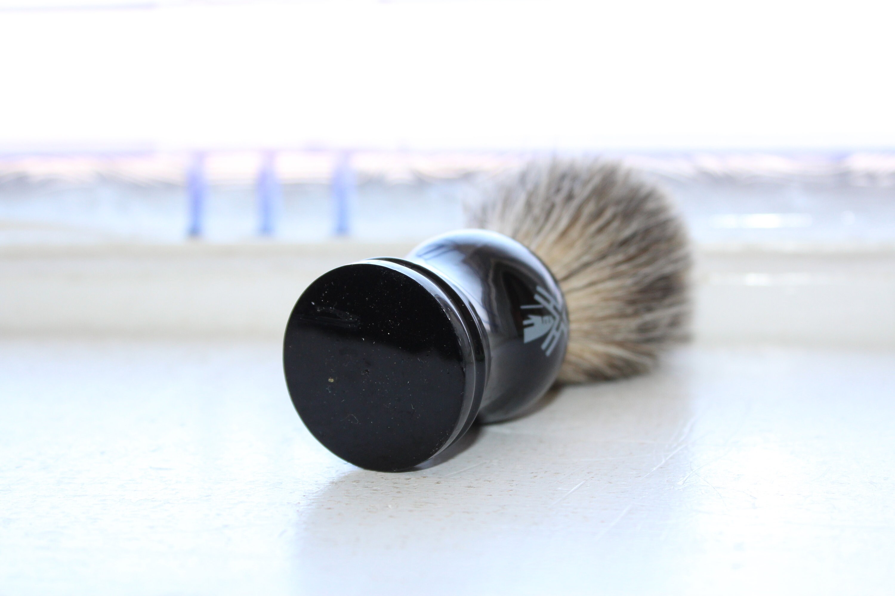 Shaving Brush Van Der Hagen Badger Brush with Windmill Decor