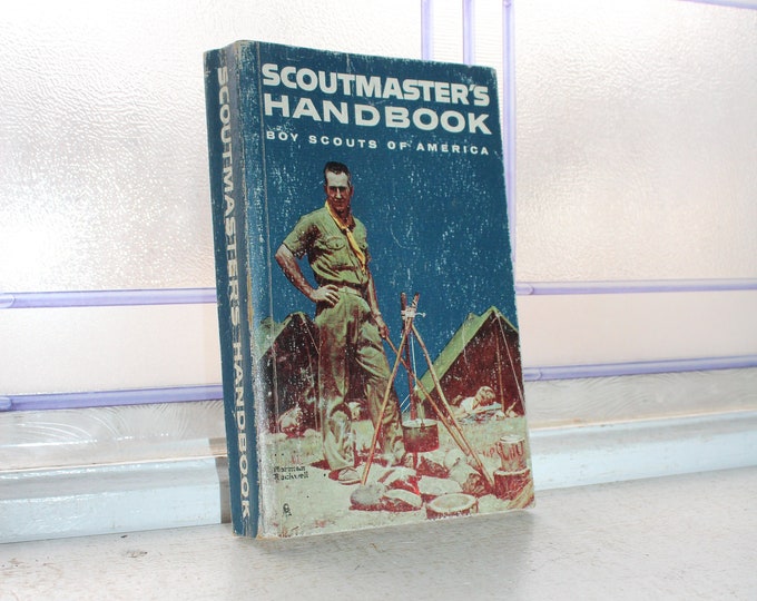 1960 Scoutmasters Handbook Vintage Boy Scouts