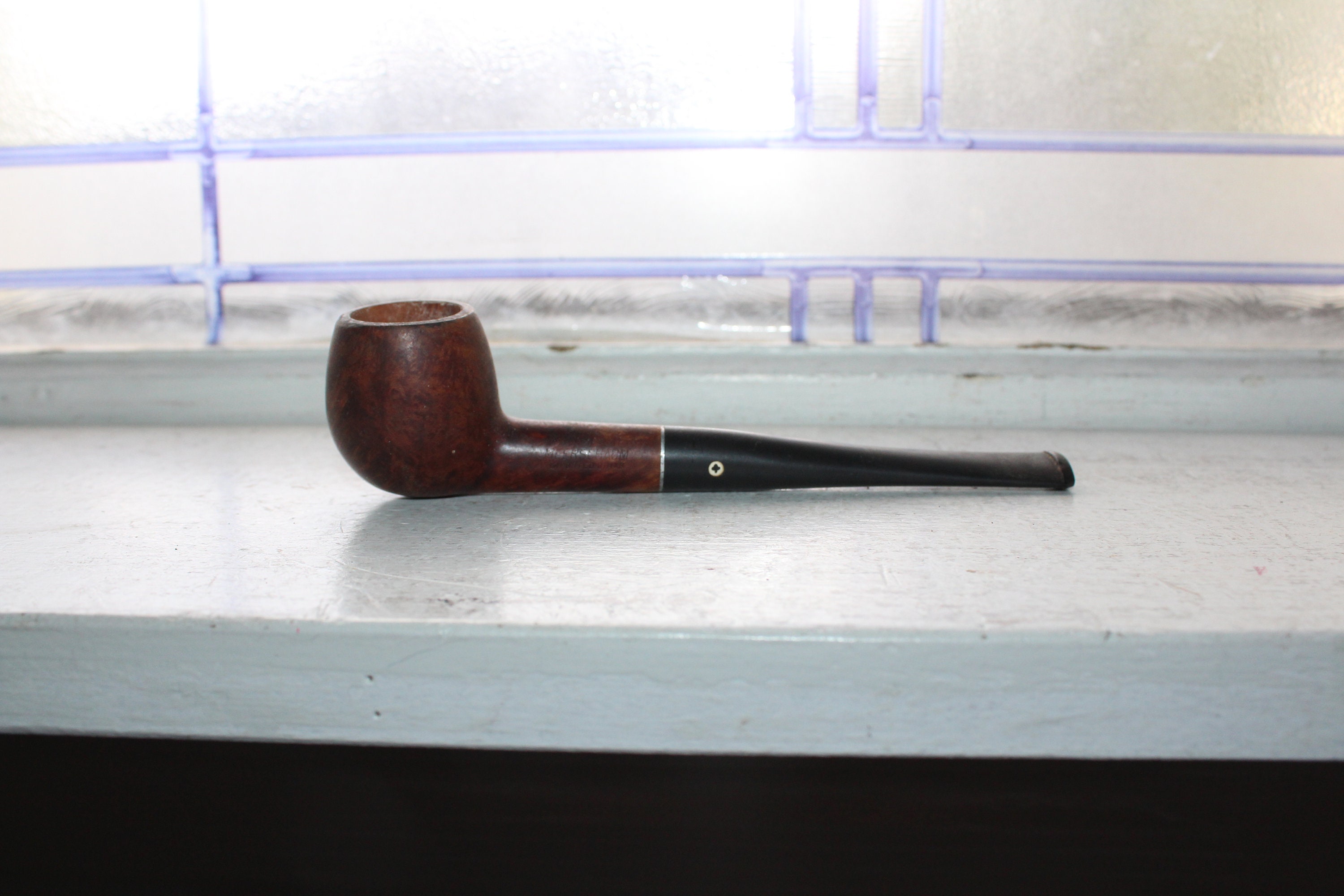 Vintage Estate Tobacco Pipe Kaywoodie Flame Grain Meerschaum Briar