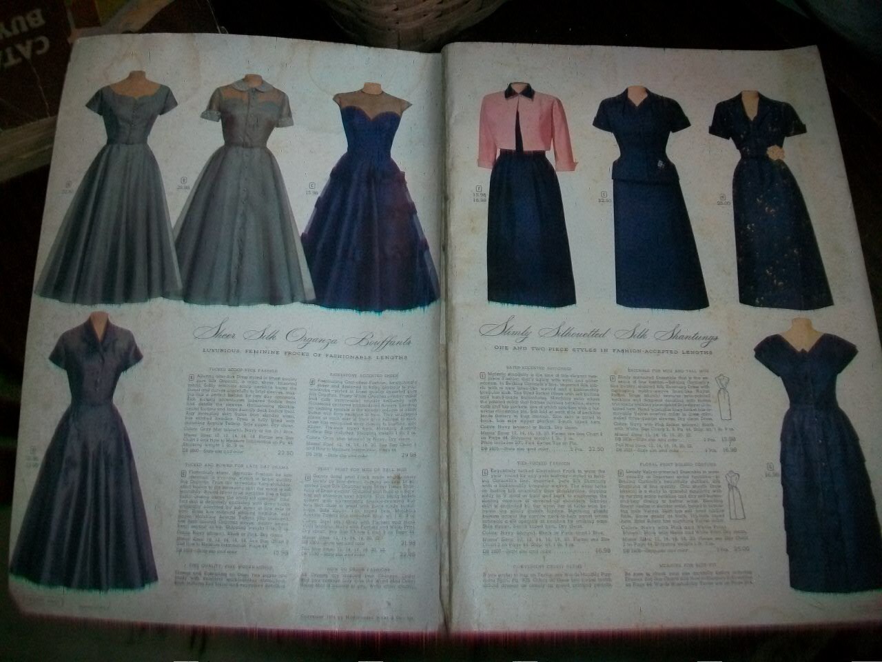 Vintage 1954 Montgomery Ward Catalogue Spring and Summer