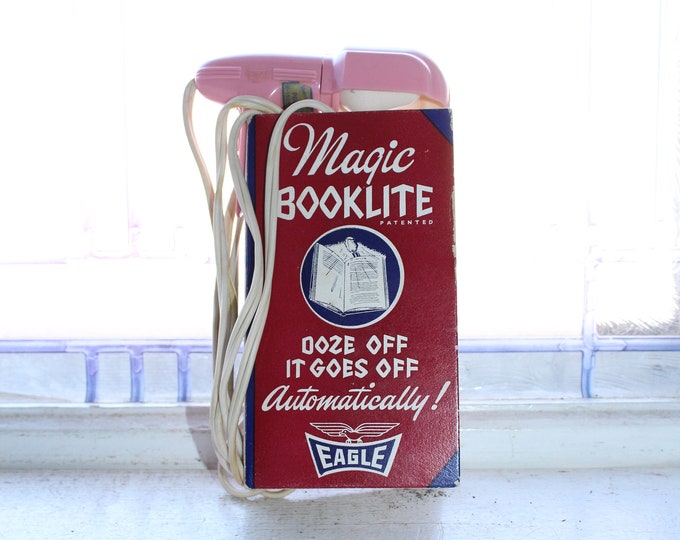 Eagle Magic Booklite Book Light Vintage 1950s