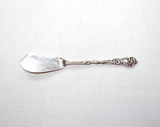 Vintage Nils Johan Silverplate Butter Knife Sweden
