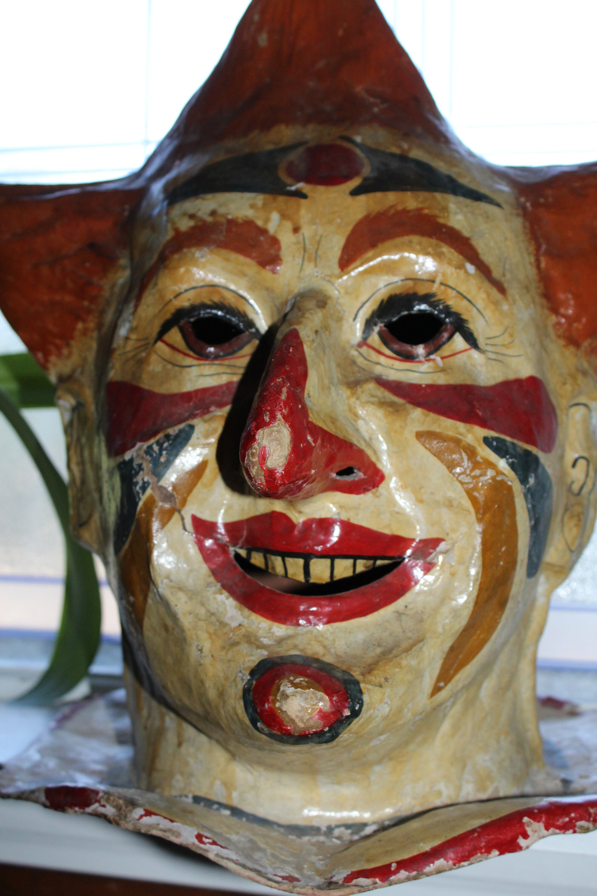 mardi gras jester head