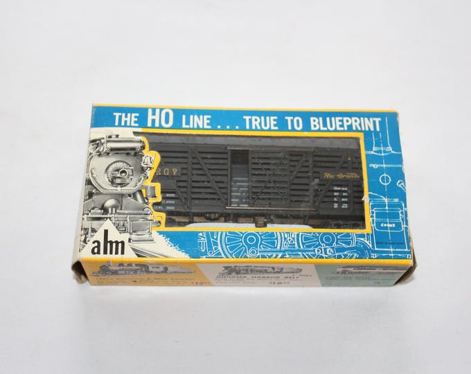 Vintage AHM HO Scale D & R GW Railroad Car 5241