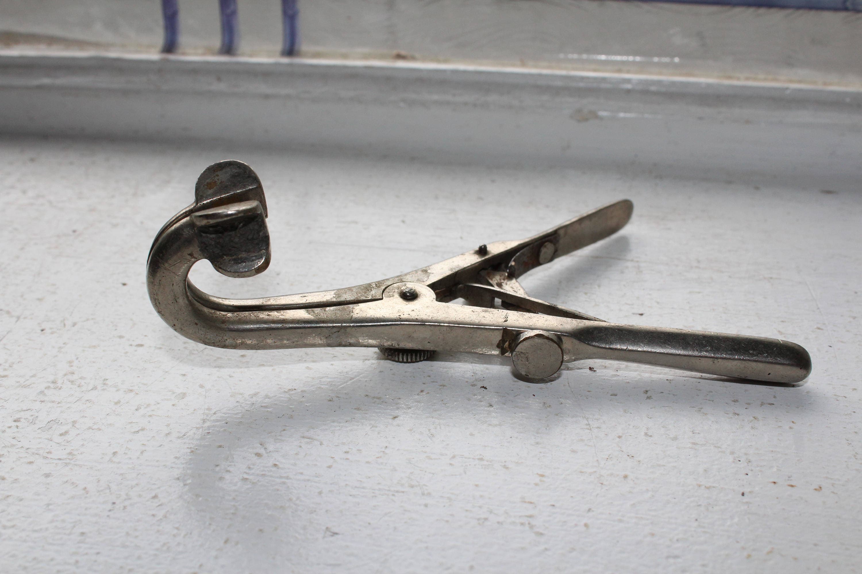 Vintage Medical Instrument Dental Tool Embalming Mouth Jaw Opener