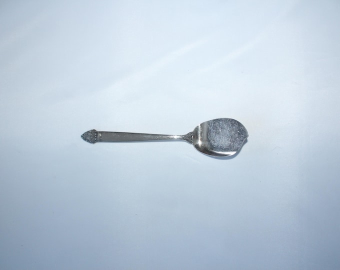 Antique Silverplate Jelly Jam Spoon Community Plate
