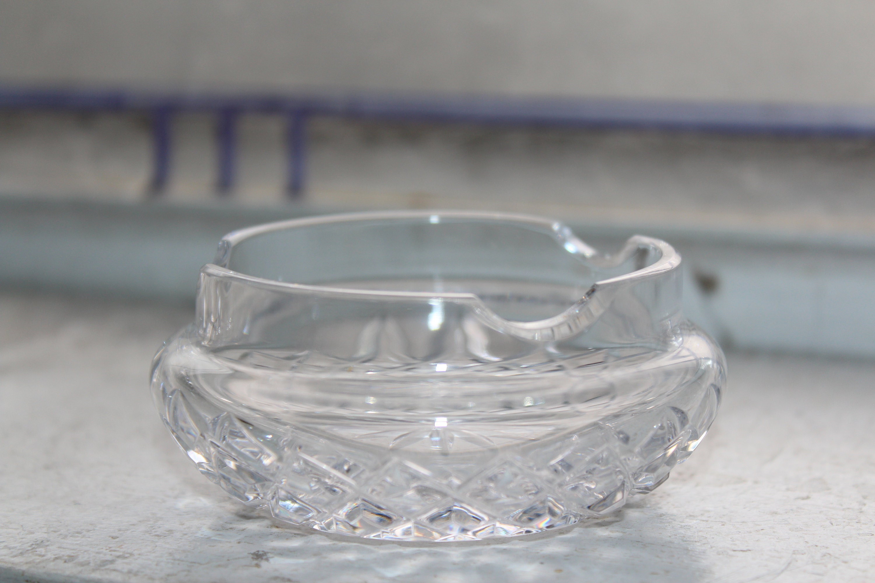 Cavan Crystal Covered Ashtray
