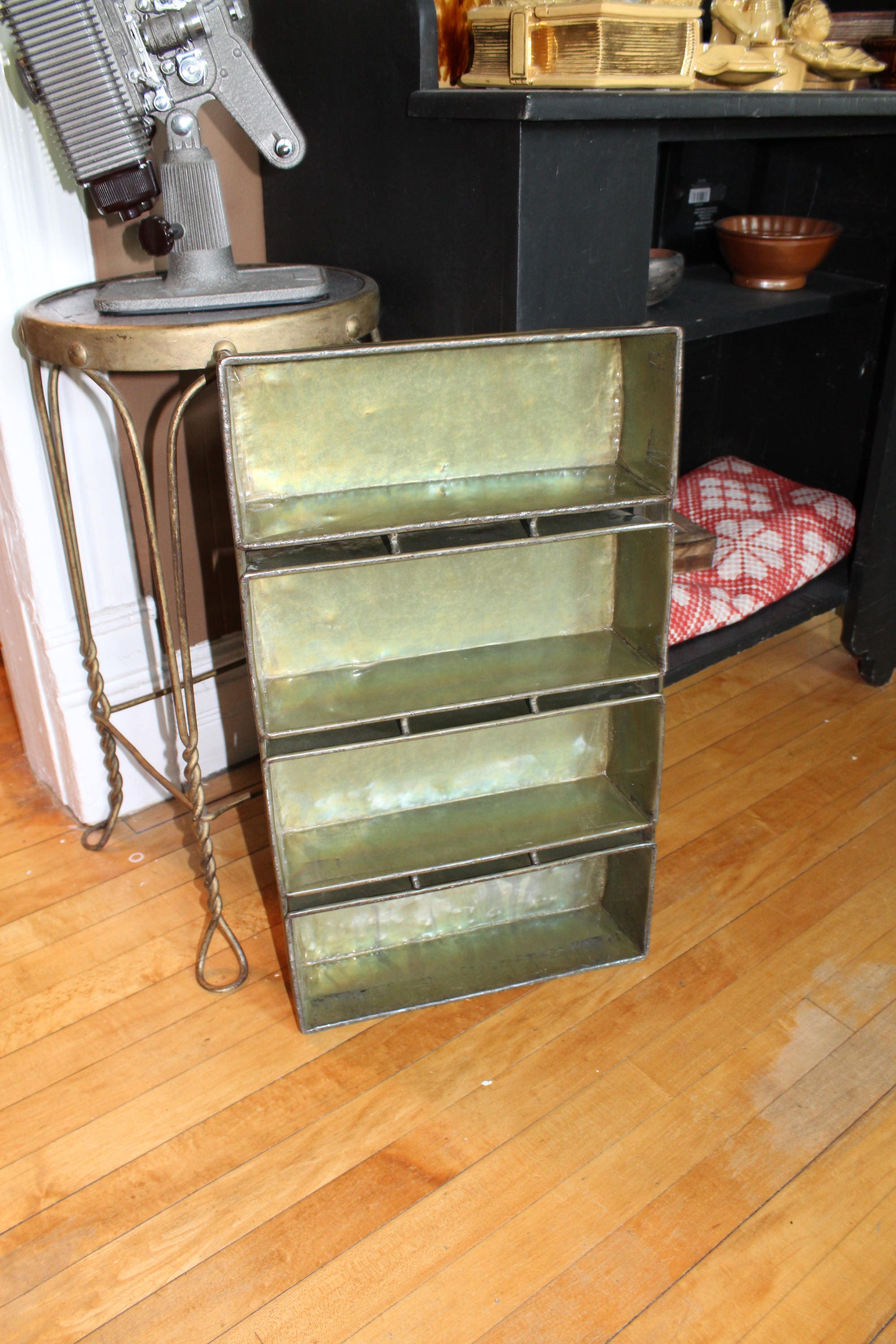 Vintage Commercial Bread Pan Rustic Farmhouse Decor