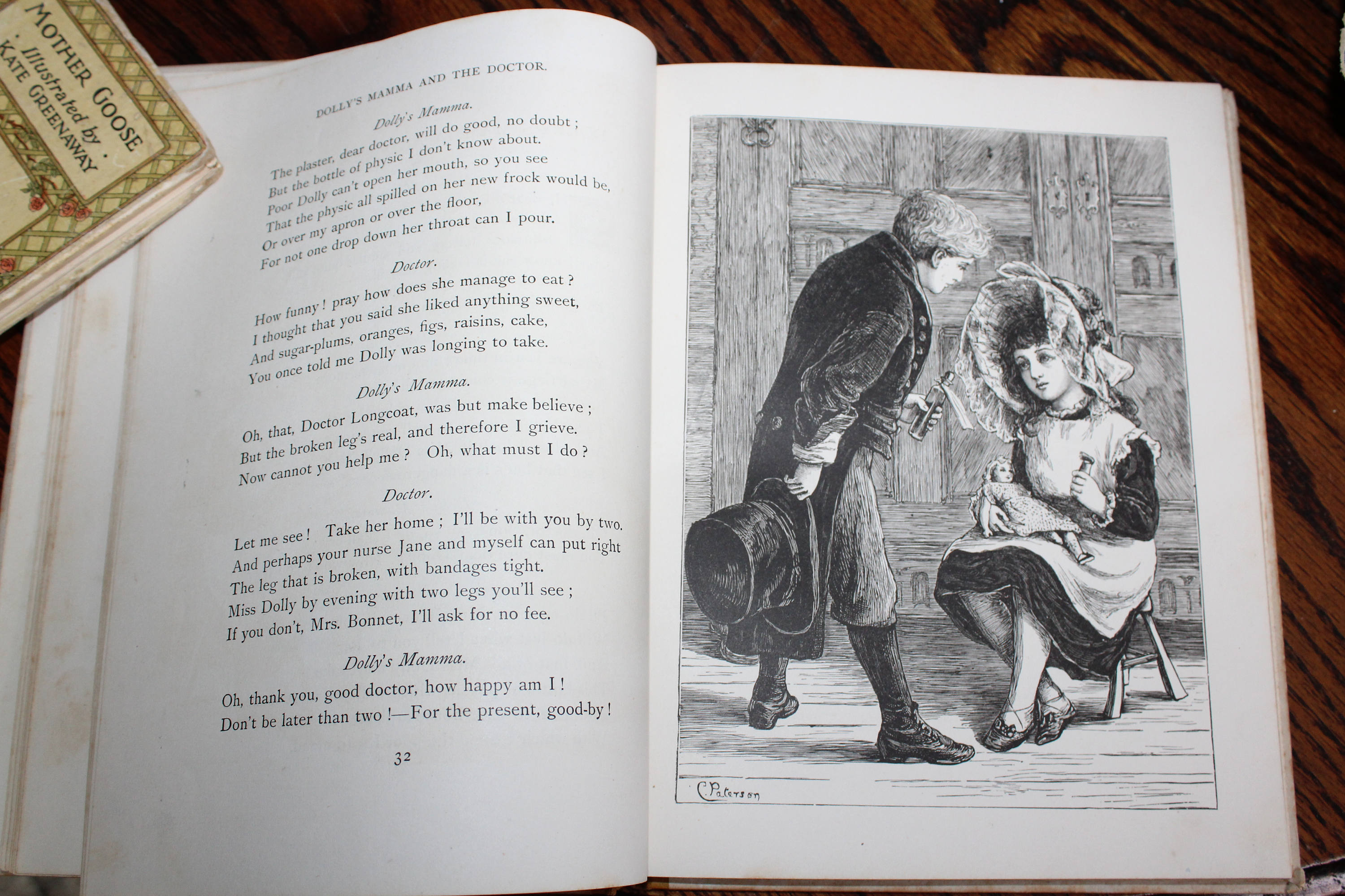 Victorian Children's Book Antique 1881 The Rainbow Story Book Dunham