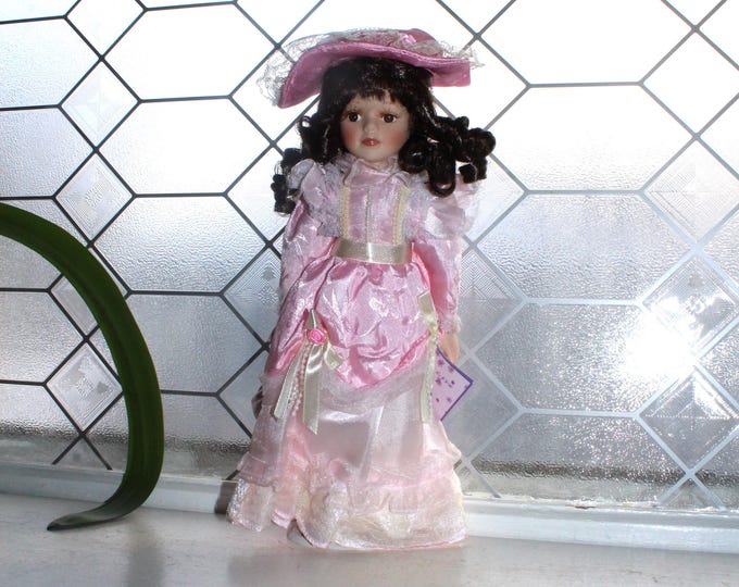 Vintage J Misa Collection Victorian Doll with Box