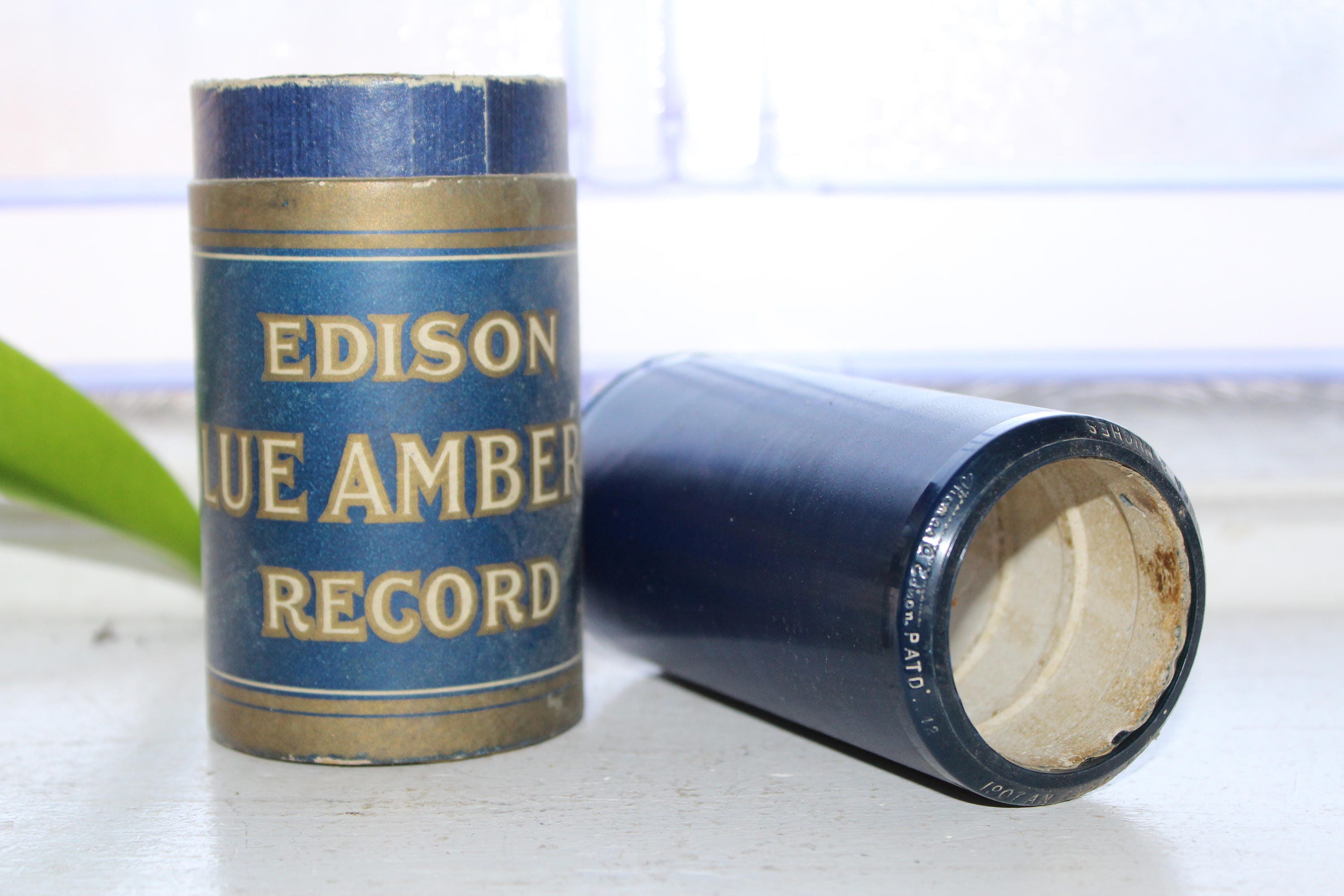 Antique Edison Cylinder Record 1907 An Easy Job On The Farm