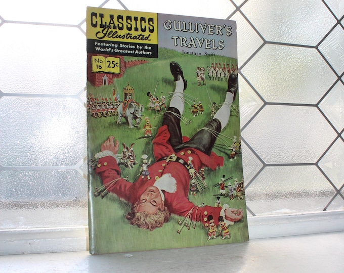 Comic Book Classics Illustrated Gulliver's Travels No. 16 Circa 1969