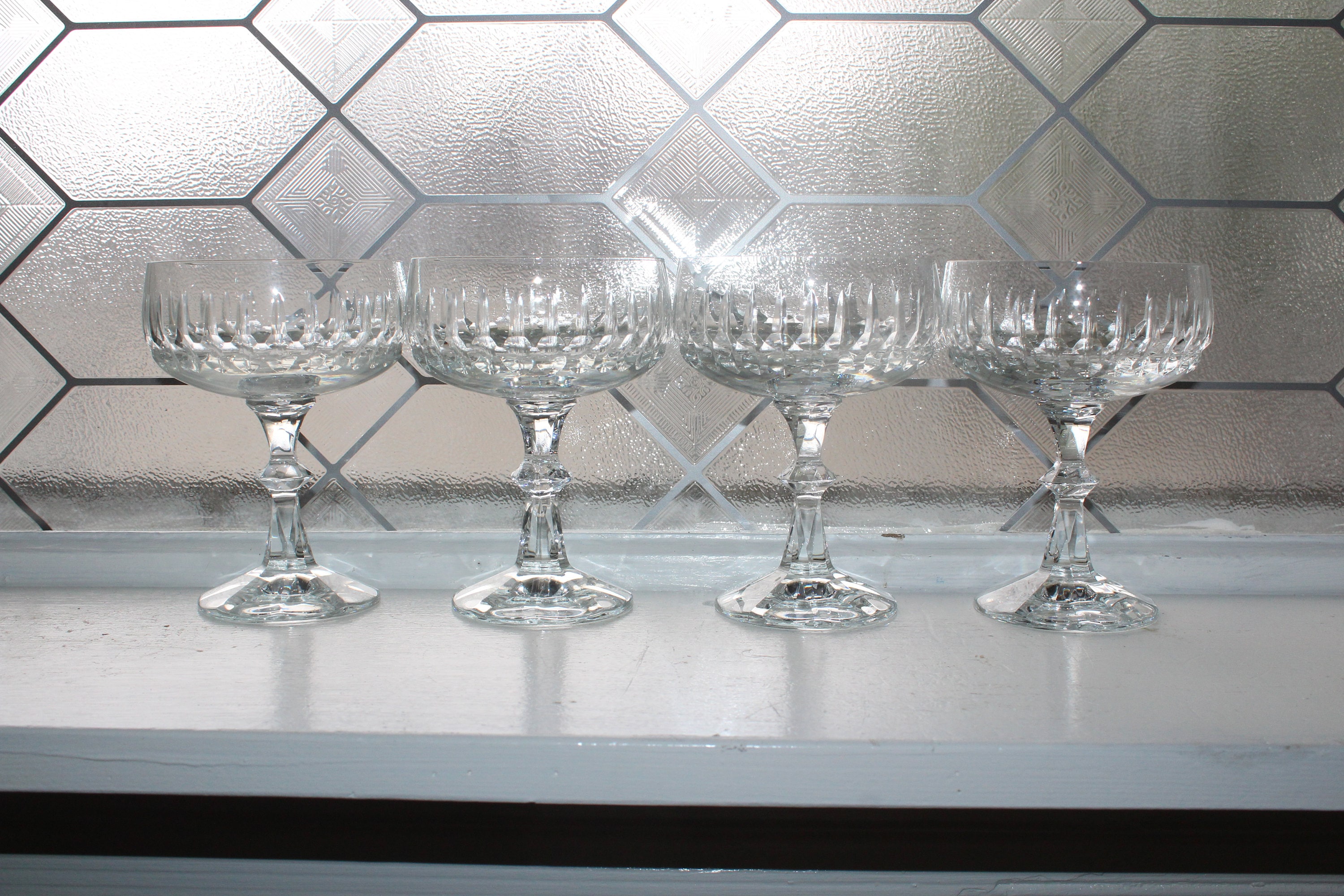 Crystal wine glasses, 180ml, 6 pieces - Cristalopolis – Bleikristall-Shop